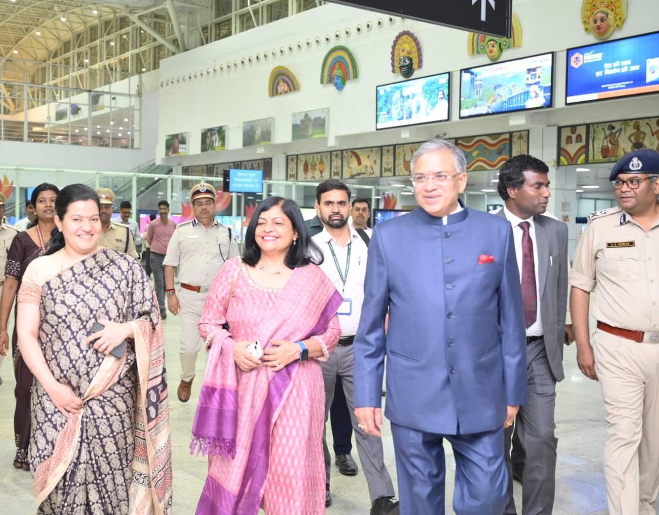 भारत के मुख्य चुनाव आयुक्त पहुंचे रांची