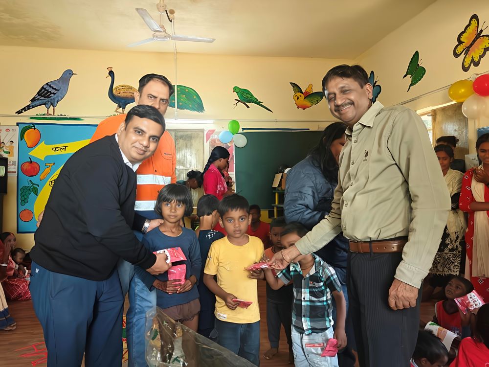 ग्रामीण झारखंड में बच्चों के पोषण और शिक्षा को बढ़ावा दे रहा है ESL Steel का नंद घर कार्यक्रम